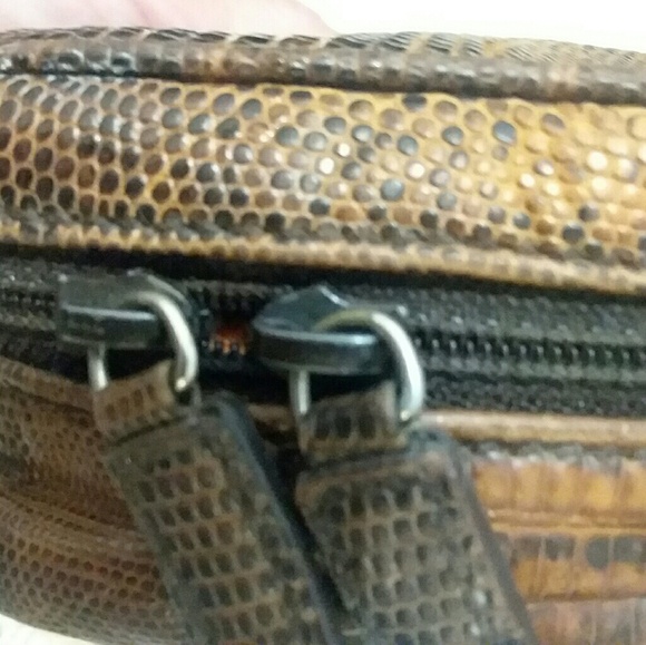 RARE PRADA VINTAGE  SNAKESKIN CLUTCH - Picture 2 of 8